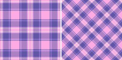 modèle en tissu sans couture de vecteur vérifier tartan avec une textile plaid Contexte texture.