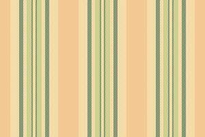 bébé lignes Bande arrière-plan, hispanique sans couture texture vertical. délicat en tissu textile vecteur modèle dans Orange et lumière couleurs.