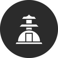 stupa vecteur icône