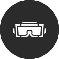 icône de vecteur de lunettes vr