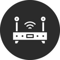 icône de vecteur de routeur wifi