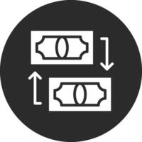 icône de vecteur de transfert d'argent