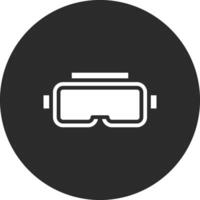 icône de vecteur de lunettes vr