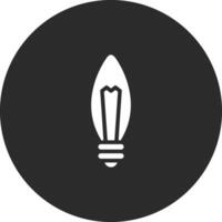 icône de vecteur d'ampoule