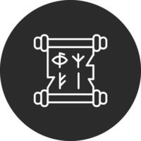 icône de vecteur de runes