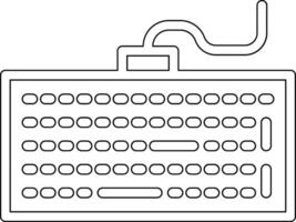 icône de vecteur de clavier