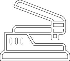 icône de vecteur de perforatrice