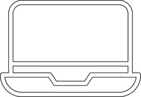 icône de vecteur d & # 39; ordinateur portable