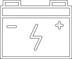 icône de vecteur de batterie