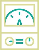 icône de vecteur d'ampèremètre