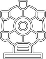 icône de vecteur de grande roue