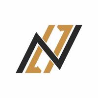 initiale nh lettre logo vecteur modèle conception. Créatif abstrait lettre hn logo conception. lié lettre hn logo conception.