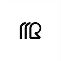 initiale lettre Monsieur logo ou rm logo vecteur conception modèle