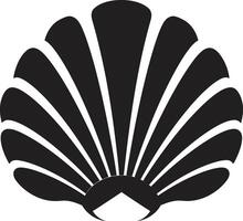 fond marin gemmes dévoilé logo vecteur conception côtier couture illuminé iconique logo conception