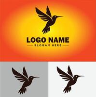 colibri logo vecteur art icône graphique pour entreprise marque affaires icône colibri logo modèle