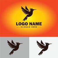 colibri logo vecteur art icône graphique pour entreprise marque affaires icône colibri logo modèle