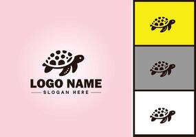 tortue logo vecteur art icône graphique pour entreprise marque tortue icône tortue logo modèle