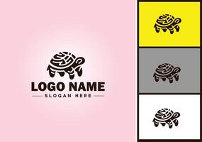 tortue logo vecteur art icône graphique pour entreprise marque tortue icône tortue logo modèle