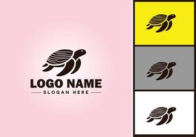 tortue logo vecteur art icône graphique pour entreprise marque tortue icône tortue logo modèle