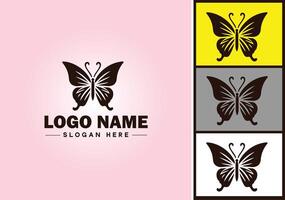 papillon logo vecteur art icône graphique pour entreprise marque icône papillon logo modèle