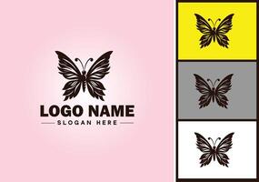 papillon logo vecteur art icône graphique pour entreprise marque icône papillon logo modèle