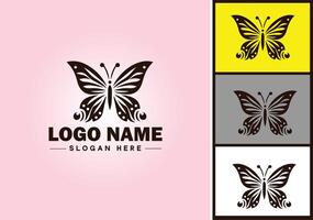 papillon logo vecteur art icône graphique pour entreprise marque icône papillon logo modèle