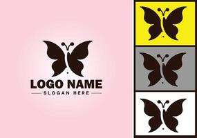 papillon logo vecteur art icône graphique pour entreprise marque icône papillon logo modèle