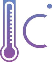 celsius vecteur icône