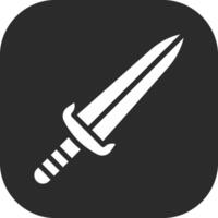 icône de vecteur de poignard