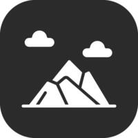 icône de vecteur de montagnes
