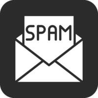 Spam email vecteur icône