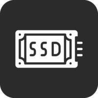 icône de vecteur ssd