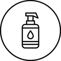 icône de vecteur de lotion