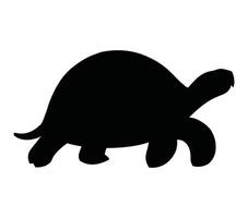 africain casqué tortue vecteur illustration sur blanc Contexte.