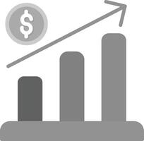 icône de vecteur de profit