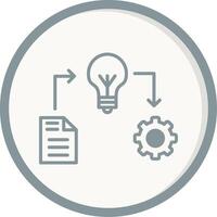 icône de vecteur de processus