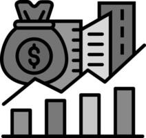 icône de vecteur d'investissement