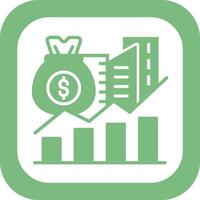 icône de vecteur d'investissement