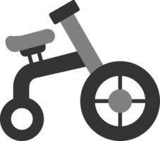 acrobatique bicyclette vecteur icône