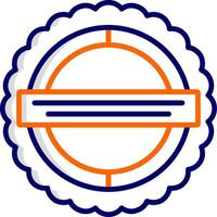 icône de vecteur de timbre