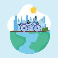 alternative mondiale au vélo vecteur
