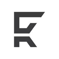 Créatif abstrait lettre ck logo conception. lié lettre kc logo conception. vecteur