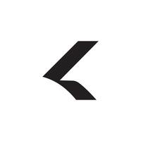 initiale lettre k logo vecteur conception modèle