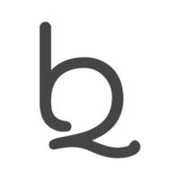 qh, QG, q et h abstrait initiale monogramme lettre alphabet logo conception vecteur