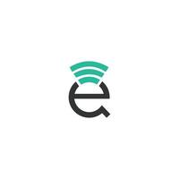 initiale lettre eq ou qe logo vecteur logo conception