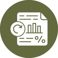 icône de vecteur d'impôt