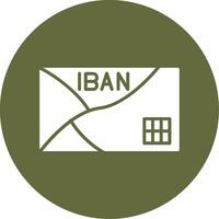 iban vecteur icône