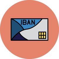 iban vecteur icône