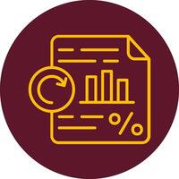 icône de vecteur d'impôt