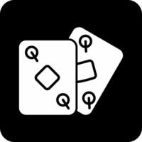 icône de vecteur de cartes de poker